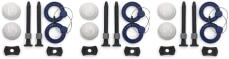 One-N-Done Premium 3.75" Toilet Bolts: Toilet Flange Repair Kit, Locking Bolt by One-N-Done
