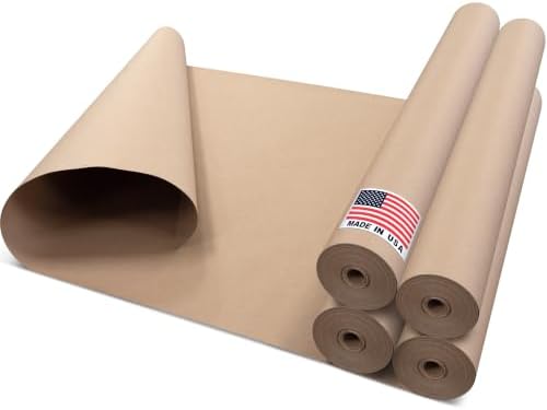 Floor Protection Natural Brown Rosin Paper 36" x 166 ft by Paclord