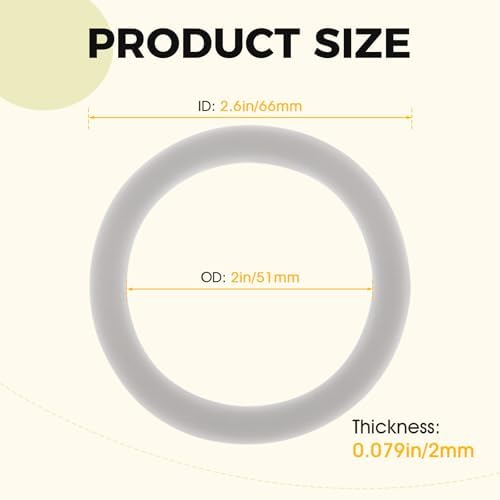Replacement for Black Decker Blender Gasket Rubber Sealing O-Ring 4Pcs - Image 2