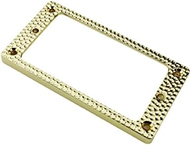 Guyker Metal Flat Humbucker Cover, Pickup Mounting Ring Set - Image 3