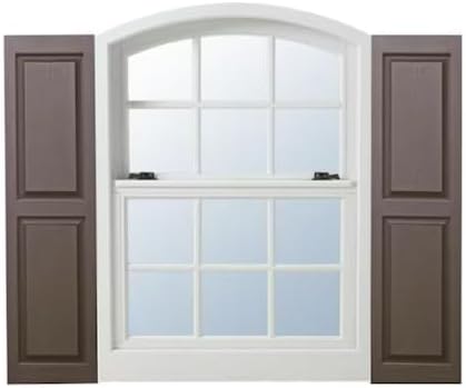 Polaris Homeside Raised Panel Vinyl Shutters 14-1/2in. x 31in. - Image 5