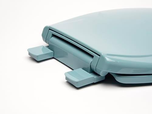 2Q1E6-45 Builder Grade Slow Close Plastic Toilet Seat - Image 4