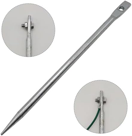 Portable Ground Rod Solid Pin-type Design Galvanized Grounding Rod - Image 4