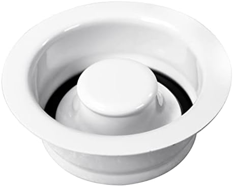 Westbrass D2089-50 4-1/4" Kitchen Sink Waste Disposal Drain Flange and Stopper by Westbrass
