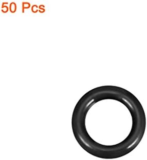 uxcell 50pcs 10x7x1.5mm Nitrile Rubber O-Rings Metric Sealing Gasket - Image 2
