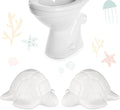 FillTouch Toilet Bolt Covers, Decorative Ceramic Caps by FillTouch