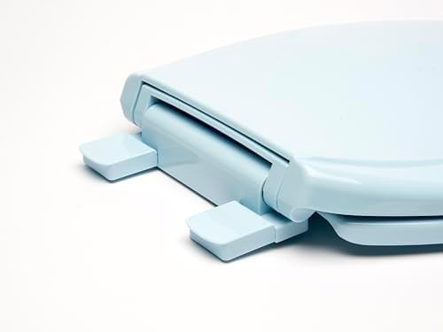 2Q1E6-40 Builder Grade Slow Close Plastic Toilet Seat - Image 4