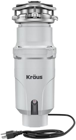KRAUS WasteGuard 1/3 HP Continuous Feed Garbage Disposal by Unknown