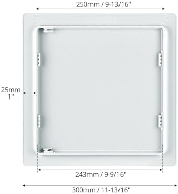 QWORK Access Panel for Drywall - Image 7