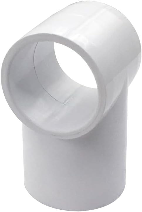 3/4“ Slip Tee PVC Fitting, Furniture Grade PVC DIY Connector - Image 3