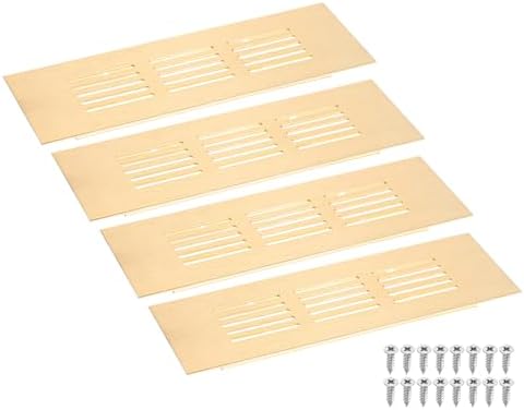 uxcell Air Vents Cover, Rectangle Louvered Ventilation Grille by uxcell
