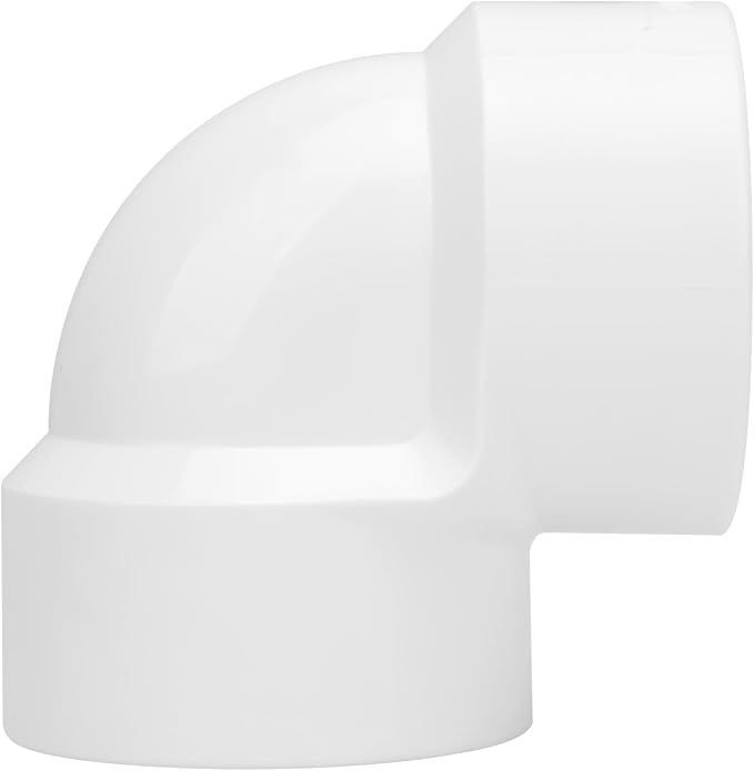 8Pack 1" Double Female Thread 90 Degree PVC Elbow Pipe Fitting Connector SCH40 - Image 4