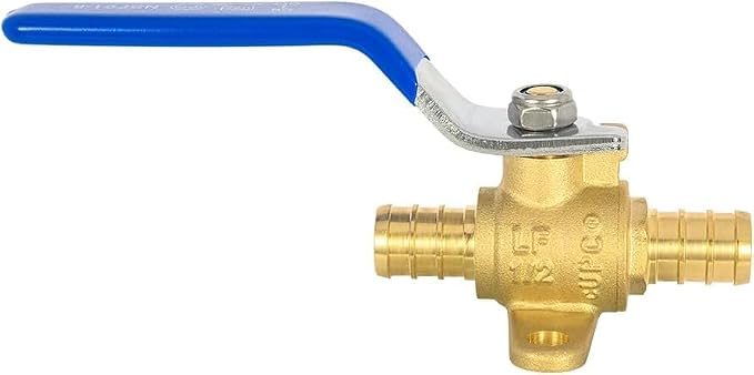 20PC EFIELD 1/2" Crimp Pex Ball Valve - Image 3