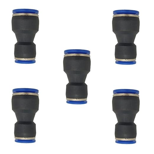 zjxed 14mm OD x 12mm OD Pneumatic quick Connector Push to Connect fittings by ROZESAZZ