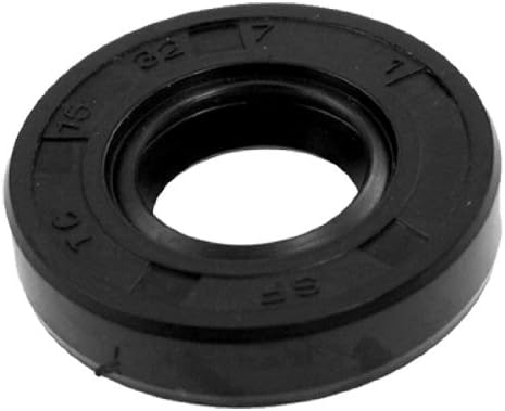 uxcell Metric Rotary Shaft Oil Seal 15x32x7mm TC Double Lips Rubber by uxcell