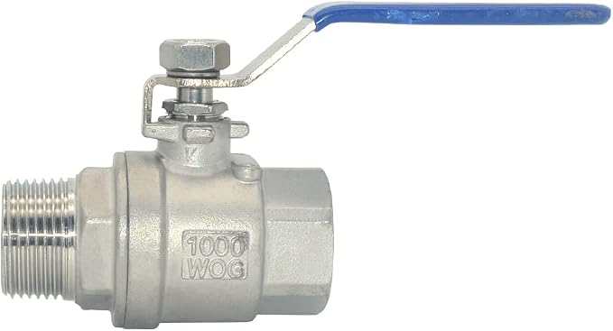 DAN SPEED Full Port Ball Valve Male x Female S304 Stainless Steel Heavy Duty - Image 3