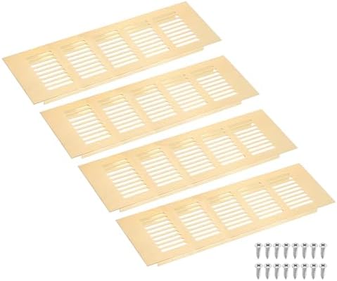 uxcell Air Vents Cover, Rectangle Louvered Ventilation Grille by uxcell