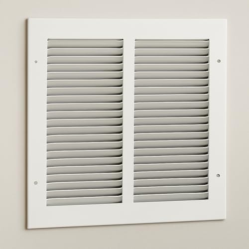 14 x 14 Inch Return Air Vent Cover, Solid Steel HVAC Grille - Image 6