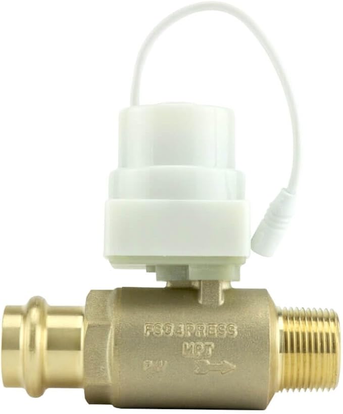 FloodStop Water Heater Leak Detector Kit, 3/4" Press x MPT | Automatic Water - Image 2