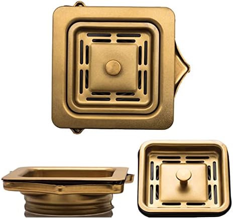 Strictly Sinks Stainless Steel Square Garbage Disposal Adapter by SSTRICTLYKITCHENBATH