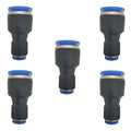 zjxed 1/2" OD x 1/4" OD Pneumatic quick Connector Push to Connect fittings by ROZESAZZ