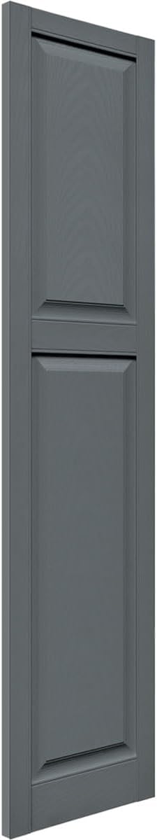 12 in. W x 67 in. H Builders Edge, Cottage Style, Raised Panel Shutters - Image 3