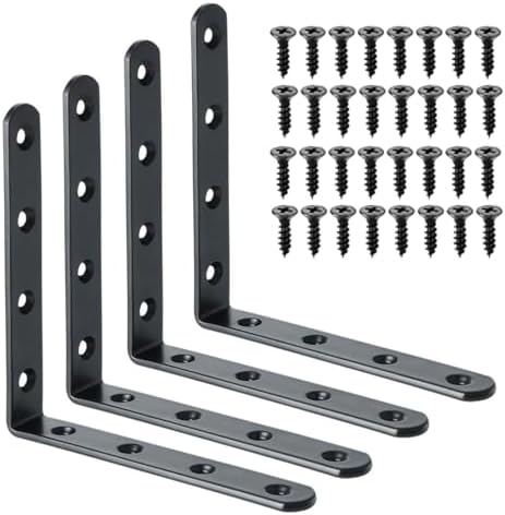 Alise 4Pcs Floating Shelf Brackets by Alise