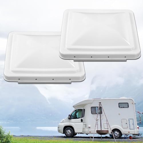 ALLGOOD Replacement Roof Vent Cover Camper RV Trailer 14" x 14" - Image 2