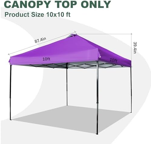10x10 Canopy Replacement Top - Image 2