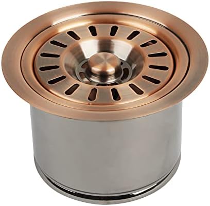 Akicon Kitchen Sink Copper Finish Garbage Disposal Flange Stopper, One Size by Akicon