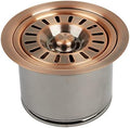 Akicon Kitchen Sink Copper Finish Garbage Disposal Flange Stopper, One Size by Akicon