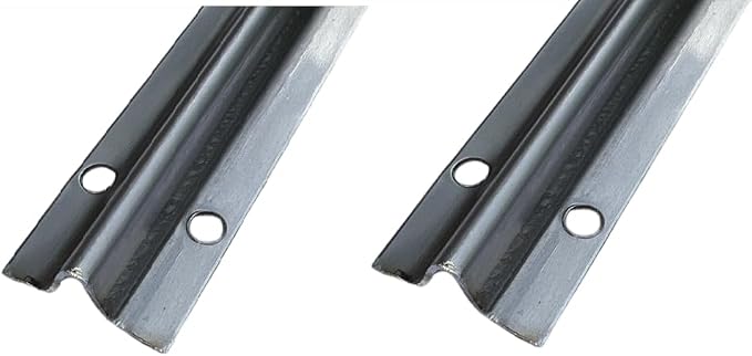 KC Hardware Stainless Steel Sliding Glass Door Screw Down Track, Inverted V - Image 5