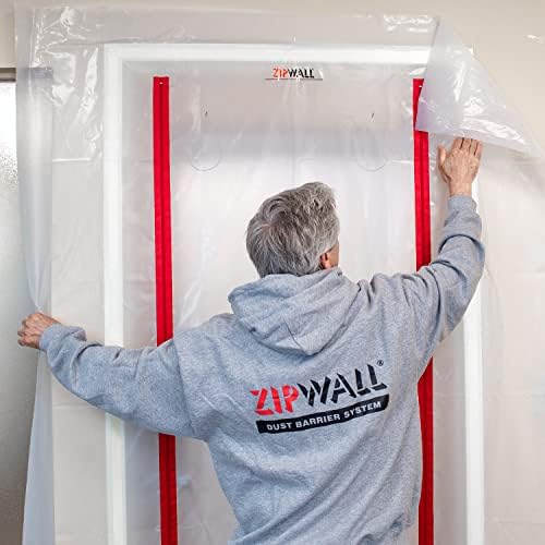 ZIPWALL ZDC - PK6 ZipDoor Commercial Door kit dust Containment, 6 Pack - Image 3