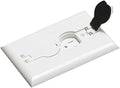 Arlington Industries FLBRF101W-1 Retrofit Electrical Floor Box by Arlington