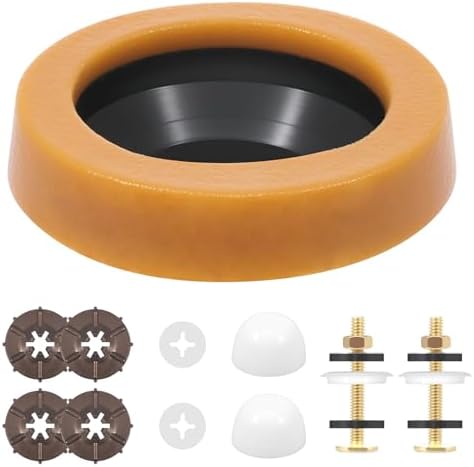 Thick Toilet Wax Ring Kit, Toilet Bowl Wax Ring Replacement Kit by Unknown