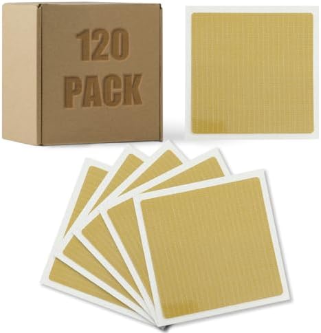 Double Sided 4" x 4" Carpet Tile Adhesive Connectors Carpet Square Adhesives by SYYKDEF