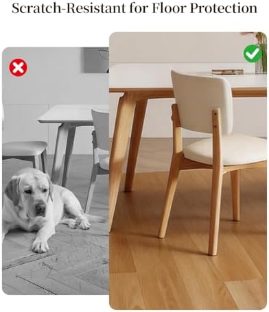 4'×6' Non Slip Vinyl Rug Waterproof 1.8mm Thick, Woodgrain Pattern Vinyl Floor - Image 4