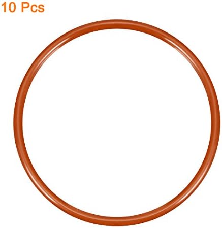 uxcell Silicone O-Ring, 47mm Outside Diameter, 42.2mm Inner Diameter, 2.4mm - Image 2