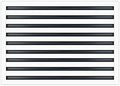 BUILDMART - 30x18 Modern AC Vent Cover - Decorative White Aluminum Air Vent - by TexasBuildmart