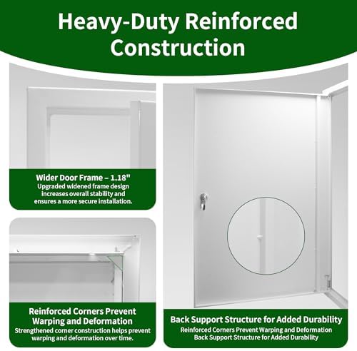 24 x 32 Access Panel for Drywall, Thicken 1.2mm Ceiling Access Panel for Drywall - Image 4