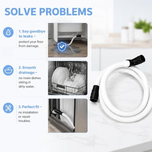 WPW10545278 Dishwasher Drain Loop Hose - Image 2