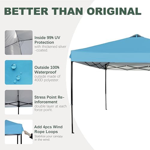 12x12 Canopy Replacement Top - Image 3