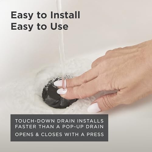 Gerber 1-1/4 in. Touch-Down Bathroom Sink Drain without Overflow - Image 4