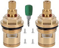 Brass Faucet Cartridge Replacement Kit M20 x 1.5 Ceramic Valve Pair by Unknown