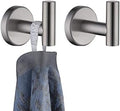 JQK Bathroom Towel Hook Brushed, Coat Robe Clothes Bath Wall Hooks by Homeimprovement