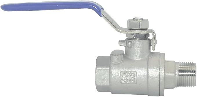 DAN SPEED Full Port Ball Valve Male x Female S304 Stainless Steel Heavy Duty - Image 3