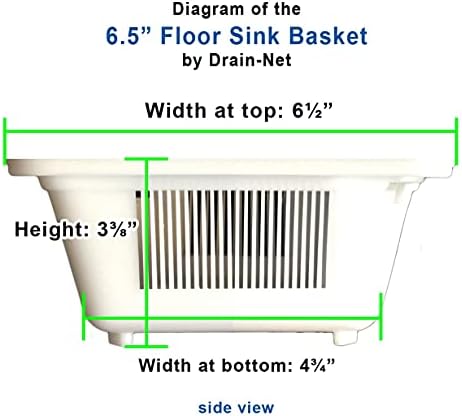 6.5" Floor Sink Strainer Basket - Image 3
