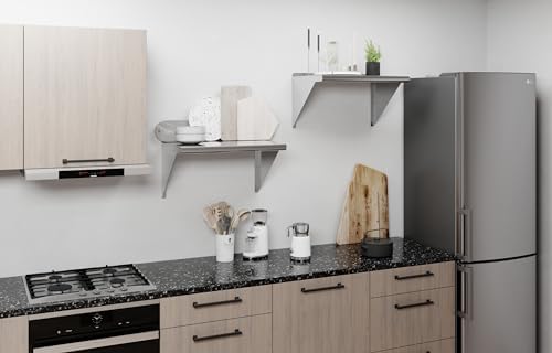 AmGood 24" Long X 16" Deep Stainless Steel Wall Shelf | NSF Certified | - Image 6