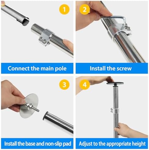 Undermount Sink Brackets for Kitchen, Stainless Steel Undermount Sink Support - Image 5