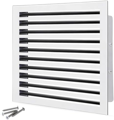 20x20 Modern AC Vent Cover, Decorative Air Vent Register Grille by Soknockk
